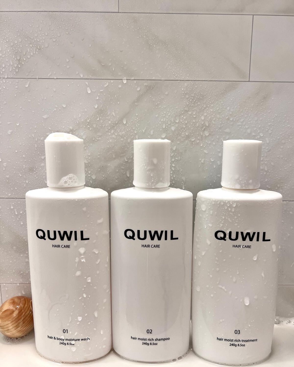 ヘア&ボディ モイスチャーウォッシュ/QUWIL/ボディソープを使ったクチコミ（3枚目）