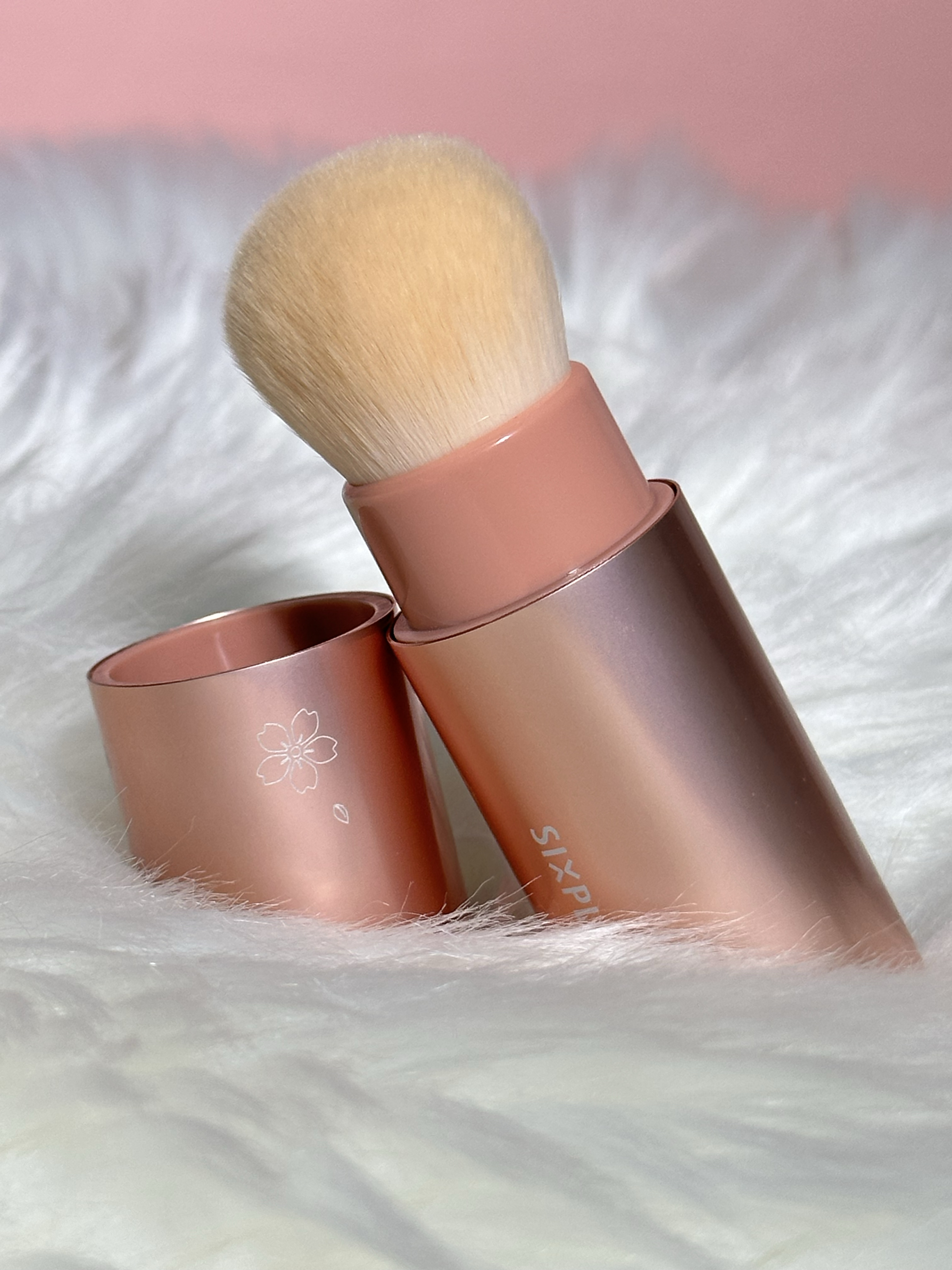 SIXPLUS 携帯用メイクブラシ3本セットCHIC シリーズ/SIXPLUS/メイクブラシを使ったクチコミ（1枚目）