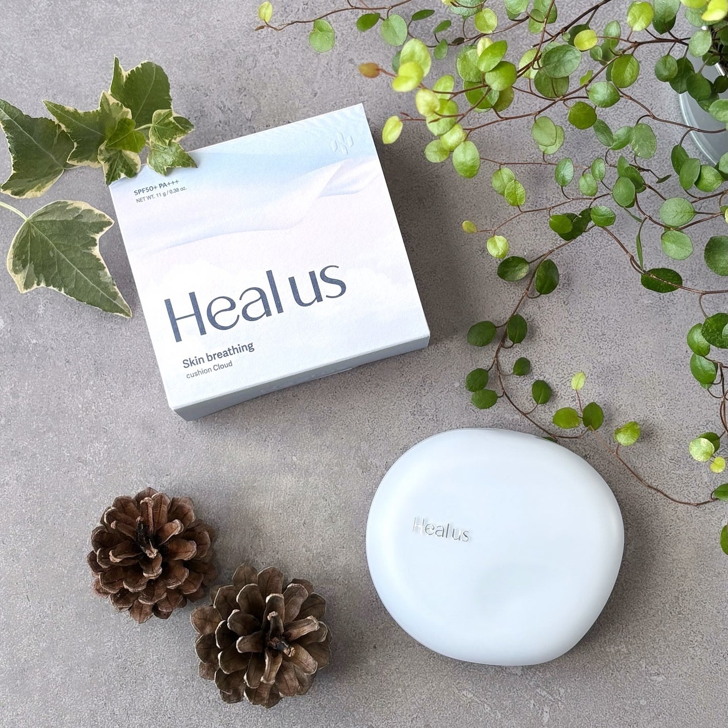 Skin breathing cushion Cloud/Healus/クッションファンデーションを使ったクチコミ(5枚目)