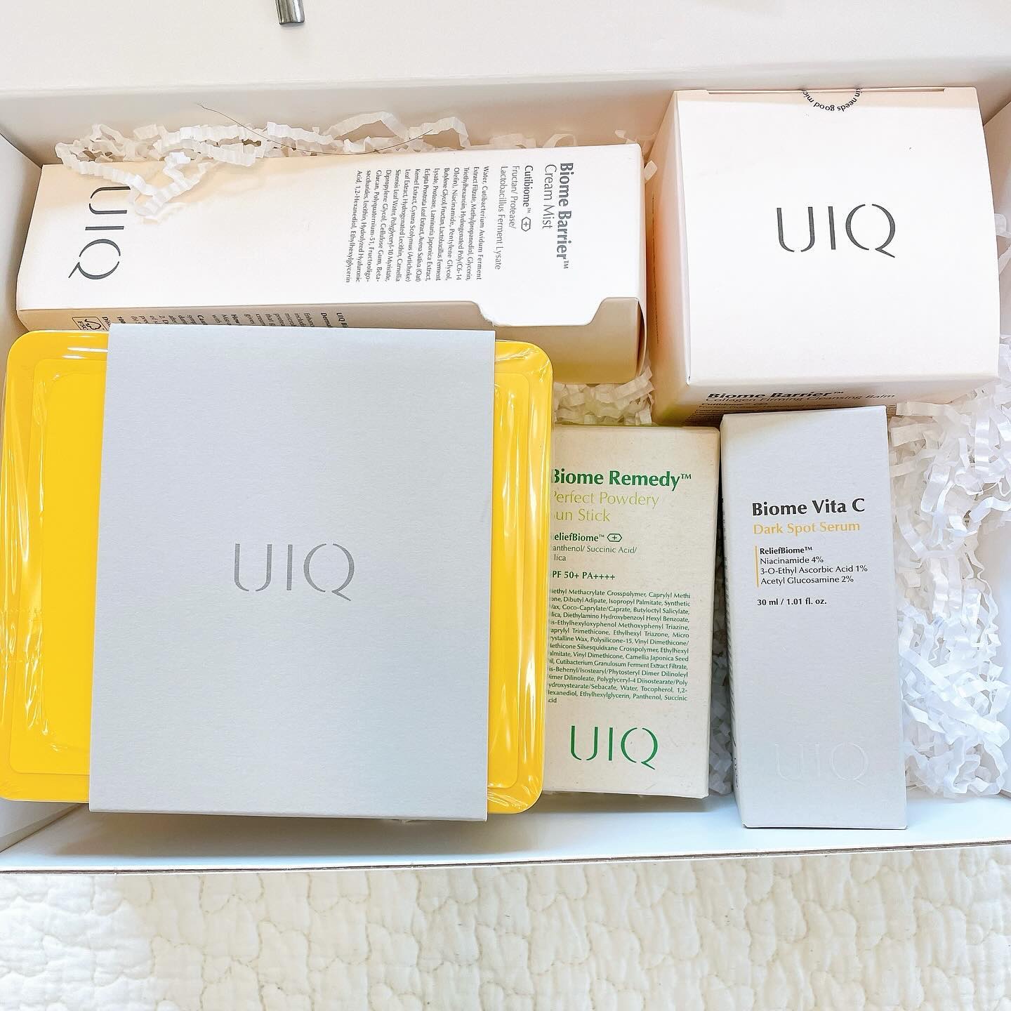 バイオームパーフェクトさらさらUVスティック/UIQ/日焼け止めスティックを使ったクチコミ（1枚目）