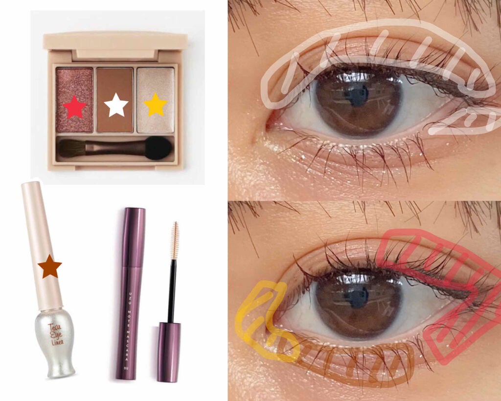 ティアー アイライナー/ETUDE/リキッドアイライナーを使ったクチコミ(2枚目)