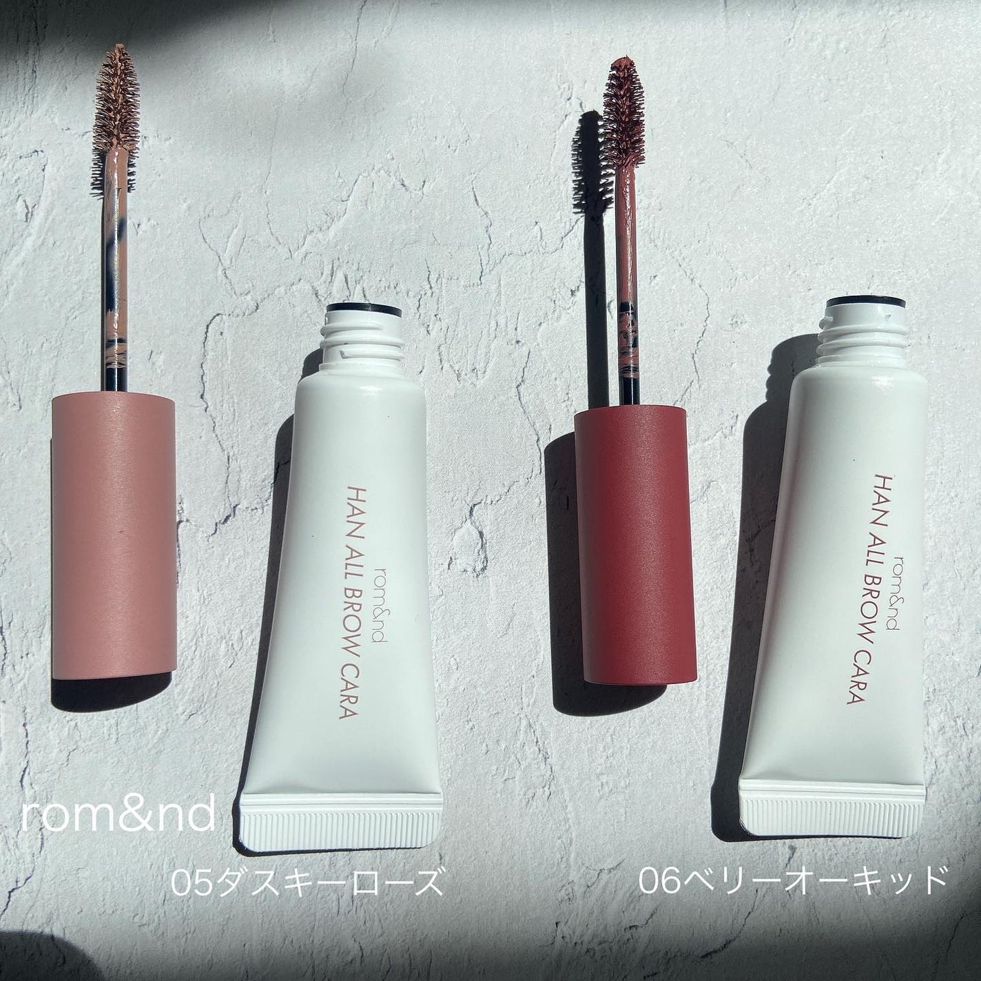 ハンオールブロウカラ/rom&nd/眉マスカラを使ったクチコミ(2枚目)
