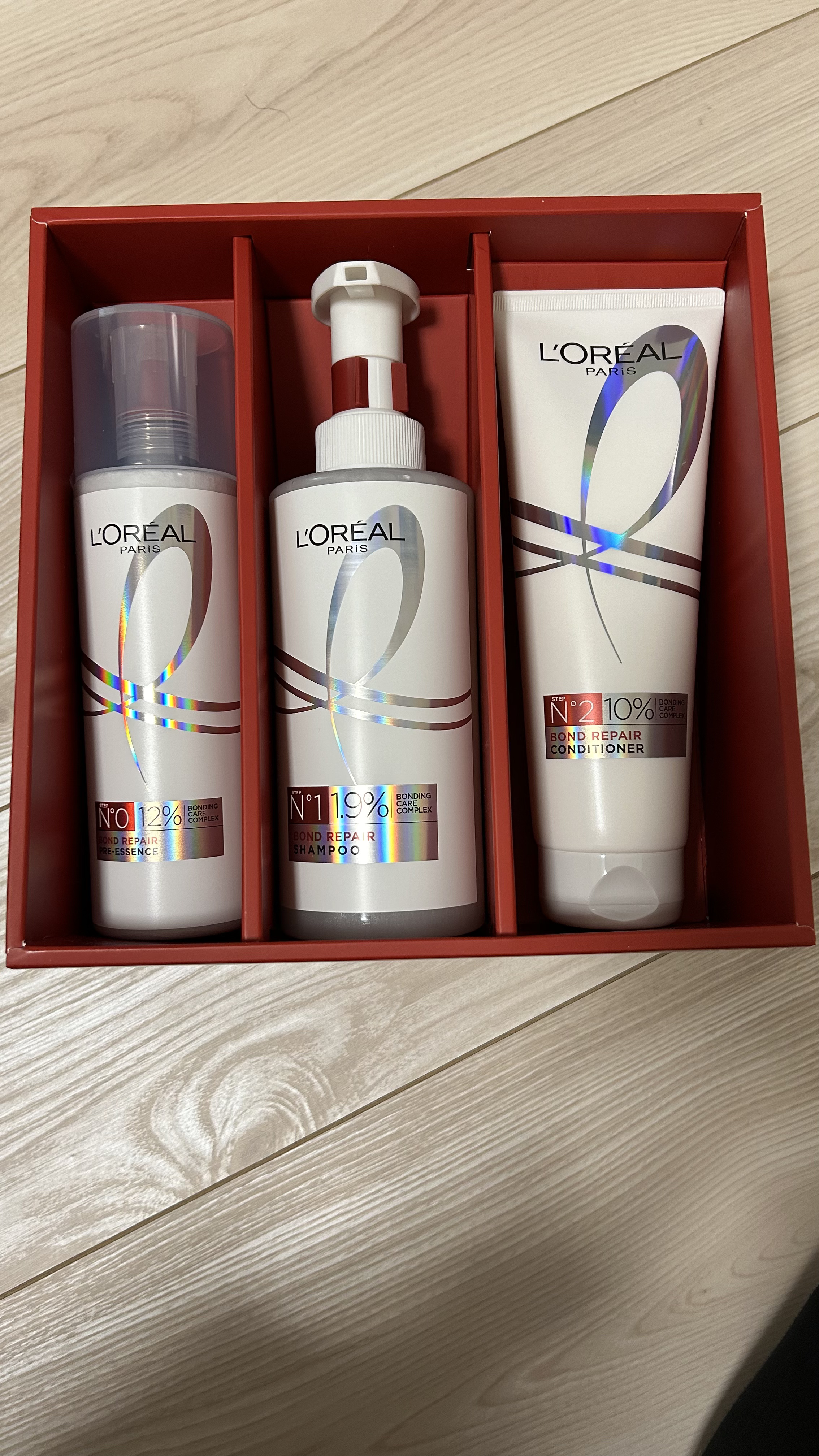 ロレアル パリ ボンド リペア シャンプー／コンディショナー/ロレアル パリ/市販シャンプーを使ったクチコミ（1枚目）