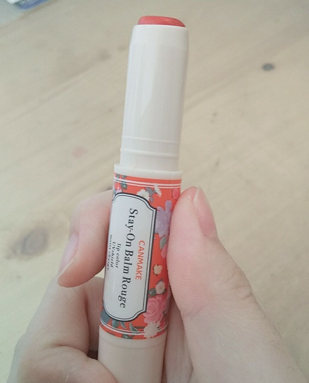 ステイオンバームルージュ/キャンメイク/口紅を使ったクチコミ(2枚目)