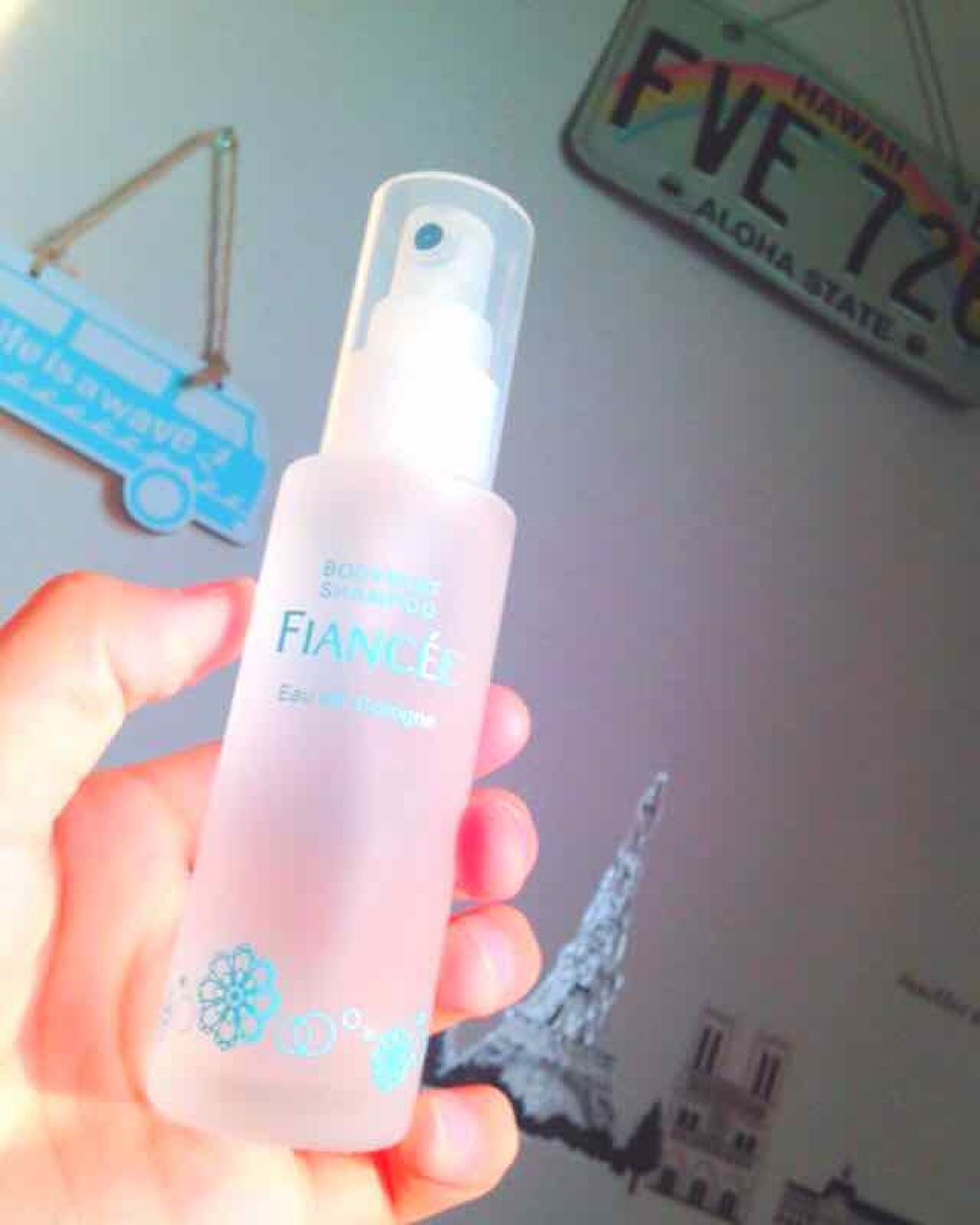 ボディミスト ピュアシャンプーの香り【パッケージリニューアル】/フィアンセ/香水(レディース)を使ったクチコミ(2枚目)