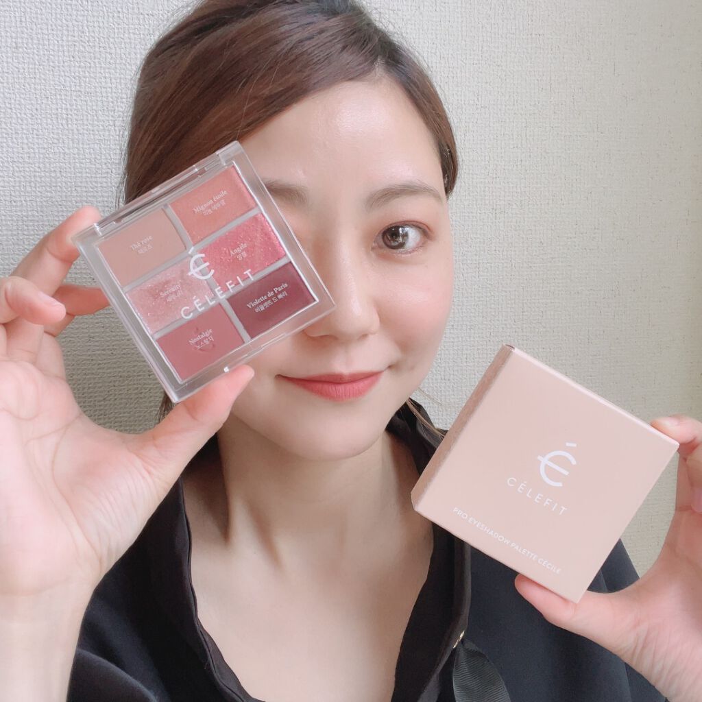 プロアイシャドウパレットセシル/CELEFIT/アイシャドウパレットを使ったクチコミ(6枚目)