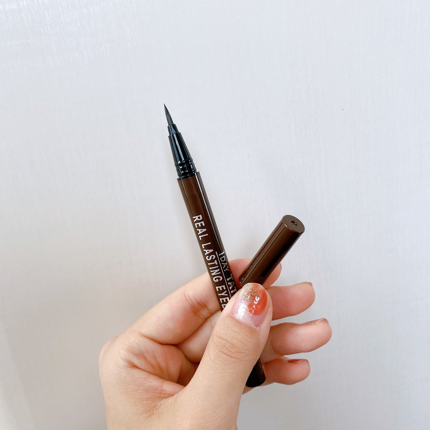 リアルラスティングアイライナー24hWP/K-パレット/リキッドアイライナーを使ったクチコミ(1枚目)