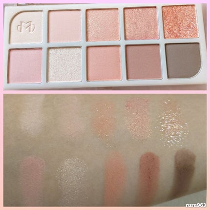 MDショールモーメント アイシャドウパレット/mude/アイシャドウパレットを使ったクチコミ(5枚目)