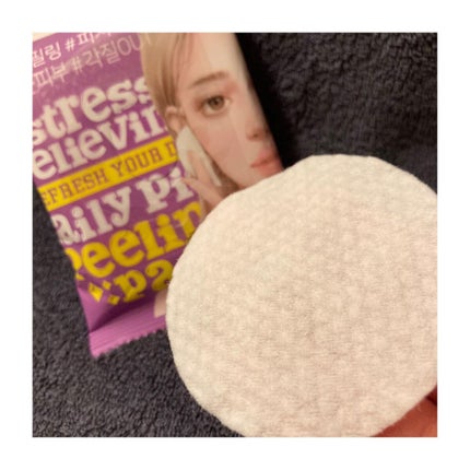 ストレスリリービングデイリーピックピーリングパッド/Ariul/トナーパッドを使ったクチコミ(6枚目)