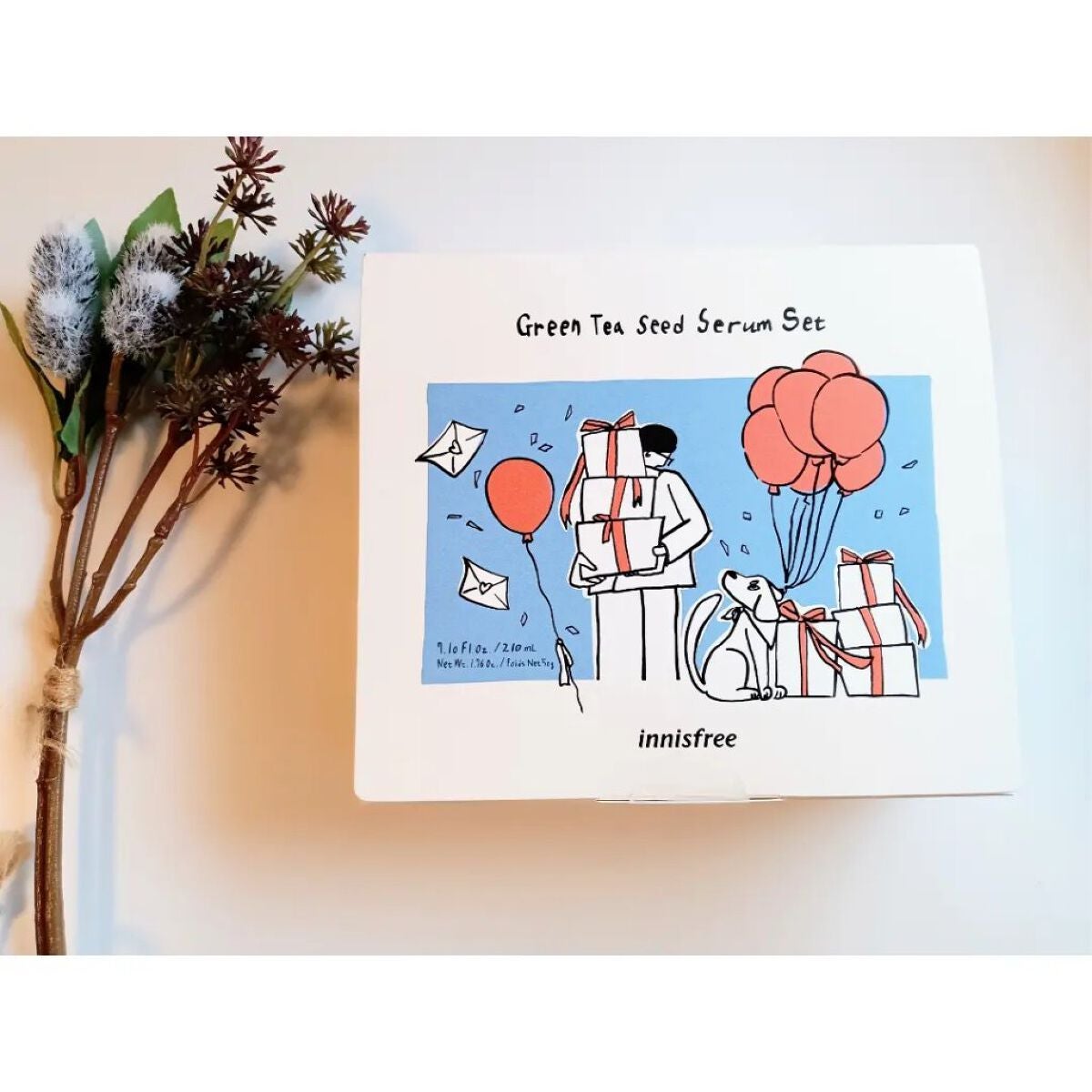 グリーンティーシード セラム N スペシャルセット/innisfree/スキンケアキットを使ったクチコミ(2枚目)