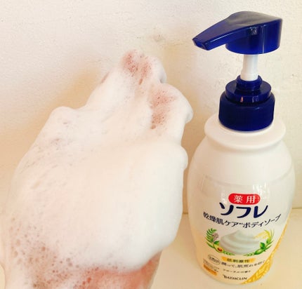 薬用ソフレ 乾燥肌ケアボディソープ/薬用ソフレ/ボディソープを使ったクチコミ(3枚目)
