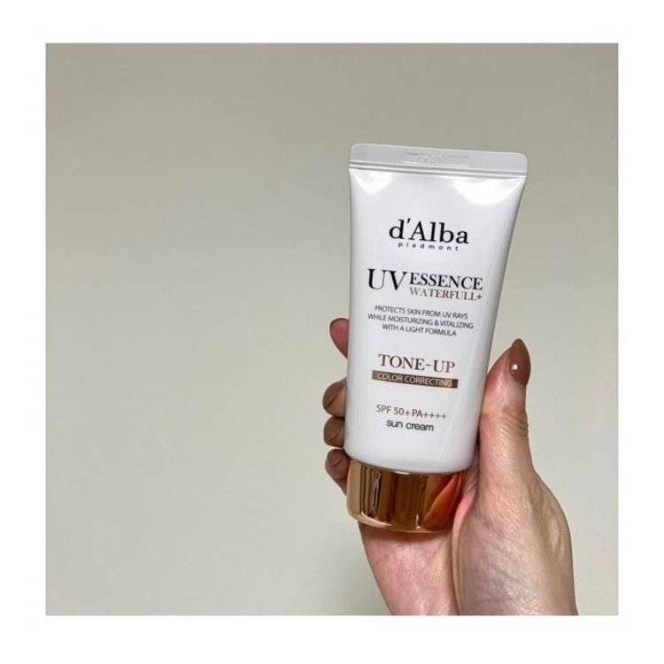 ウォータフルトーンアップサンクリーム/ダルバ/日焼け止めクリームを使ったクチコミ(1枚目)