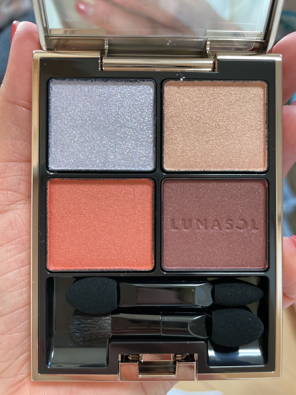 アイカラーレーション/LUNASOL/アイシャドウパレットを使ったクチコミ(1枚目)