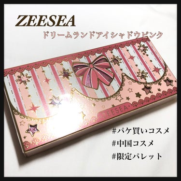 ZEESEA「ファンタジーパーク」12色アイシャドウパレット/ZEESEA/パウダーアイシャドウを使ったクチコミ（1枚目）