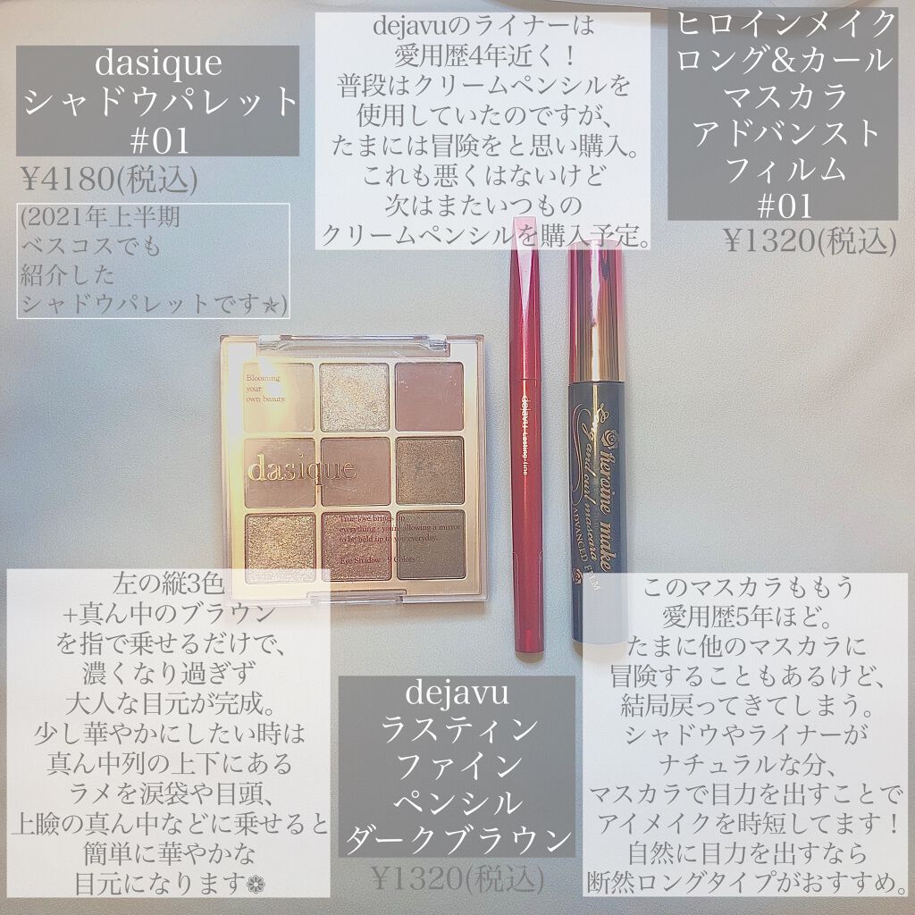 「密着アイライナー」繰り出しペンシル/デジャヴュ/ペンシルアイライナーを使ったクチコミ(3枚目)