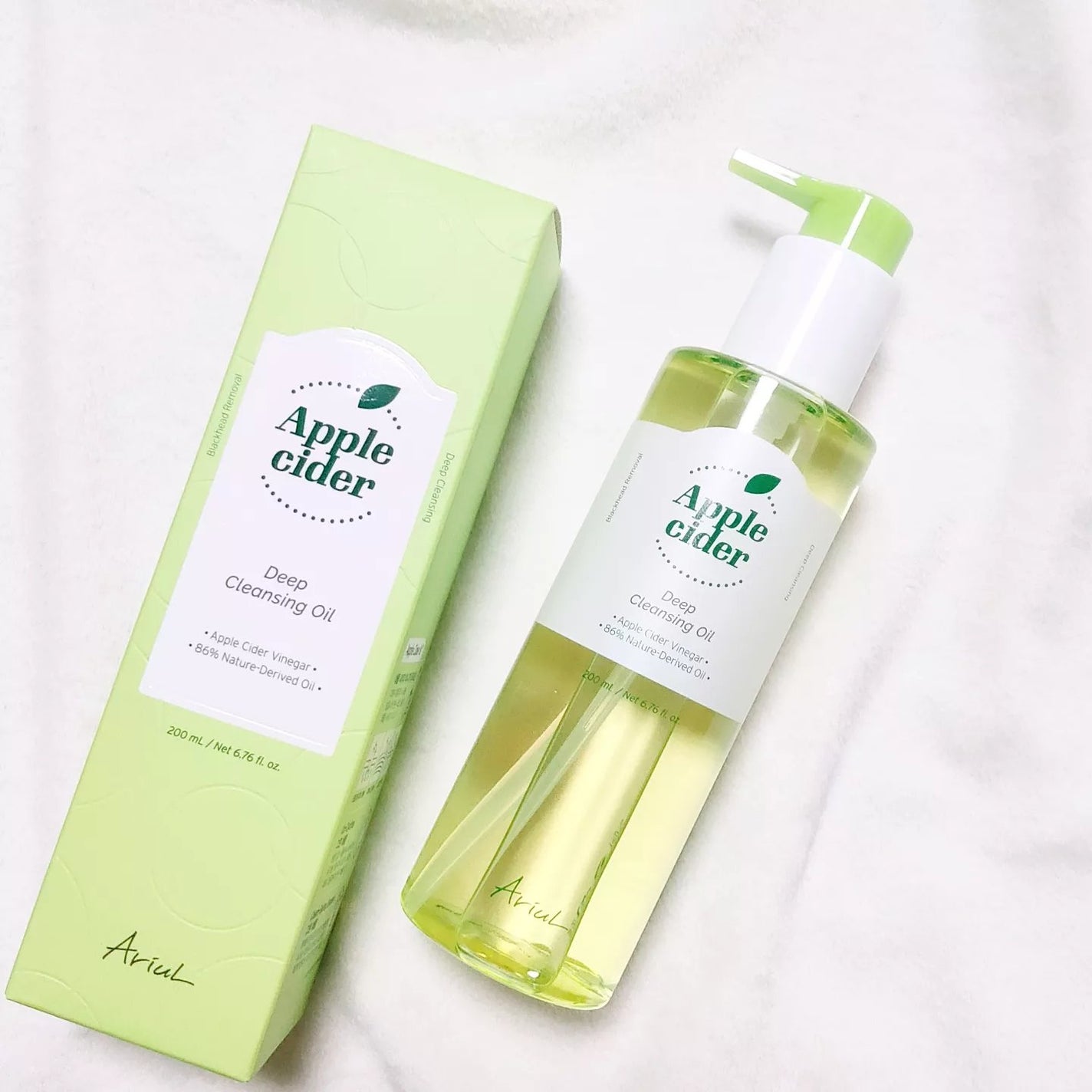 アリウルアップルサイダーディープクレンジングオイル/Ariul/オイルクレンジングを使ったクチコミ(1枚目)