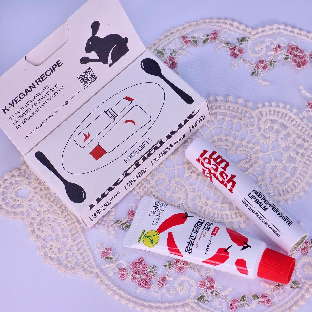 レッドペッパーテイストリップバーム/unleashia/リップバームを使ったクチコミ（1枚目）