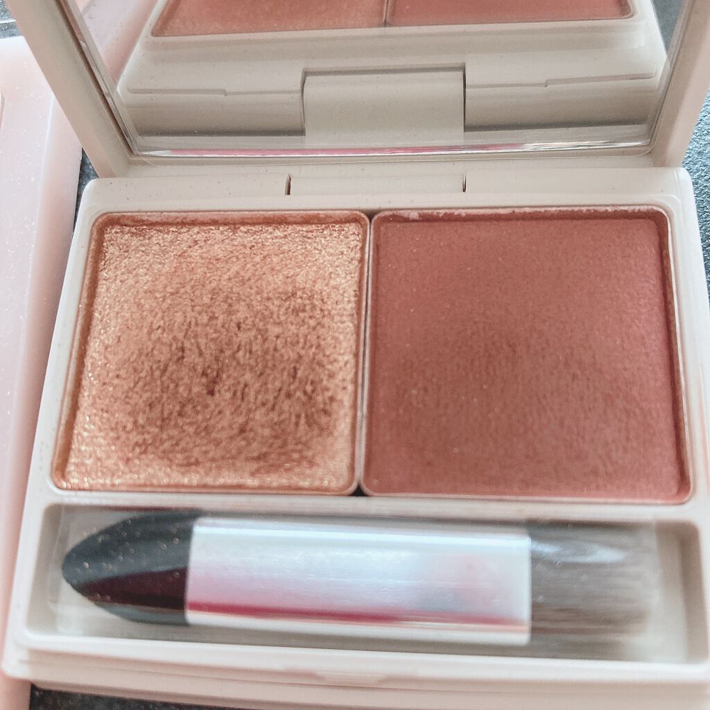 スプリングブレイズ デュオアイシャドウ/RMK/アイシャドウパレットを使ったクチコミ（3枚目）