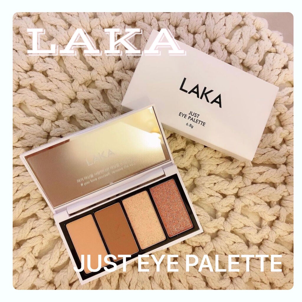 ジャストアイパレット/Laka/アイシャドウパレットを使ったクチコミ(1枚目)