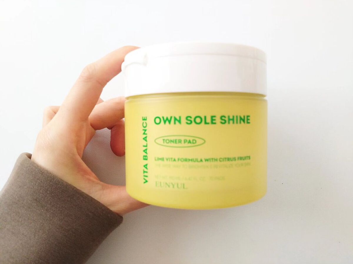 ビタバランスオウンソールシャイントナーパッド/EUNYUL/トナーパッドを使ったクチコミ（1枚目）