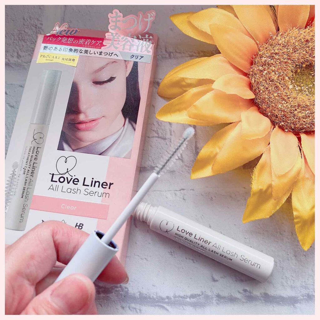 ラブ・ライナー オールラッシュ セラム<まつげ美容液>/ラブ・ライナー/まつげ美容液を使ったクチコミ(3枚目)