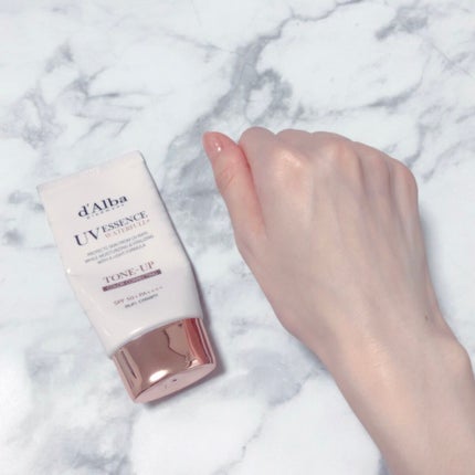 ウォータフルトーンアップサンクリーム/ダルバ/日焼け止めクリームを使ったクチコミ(2枚目)