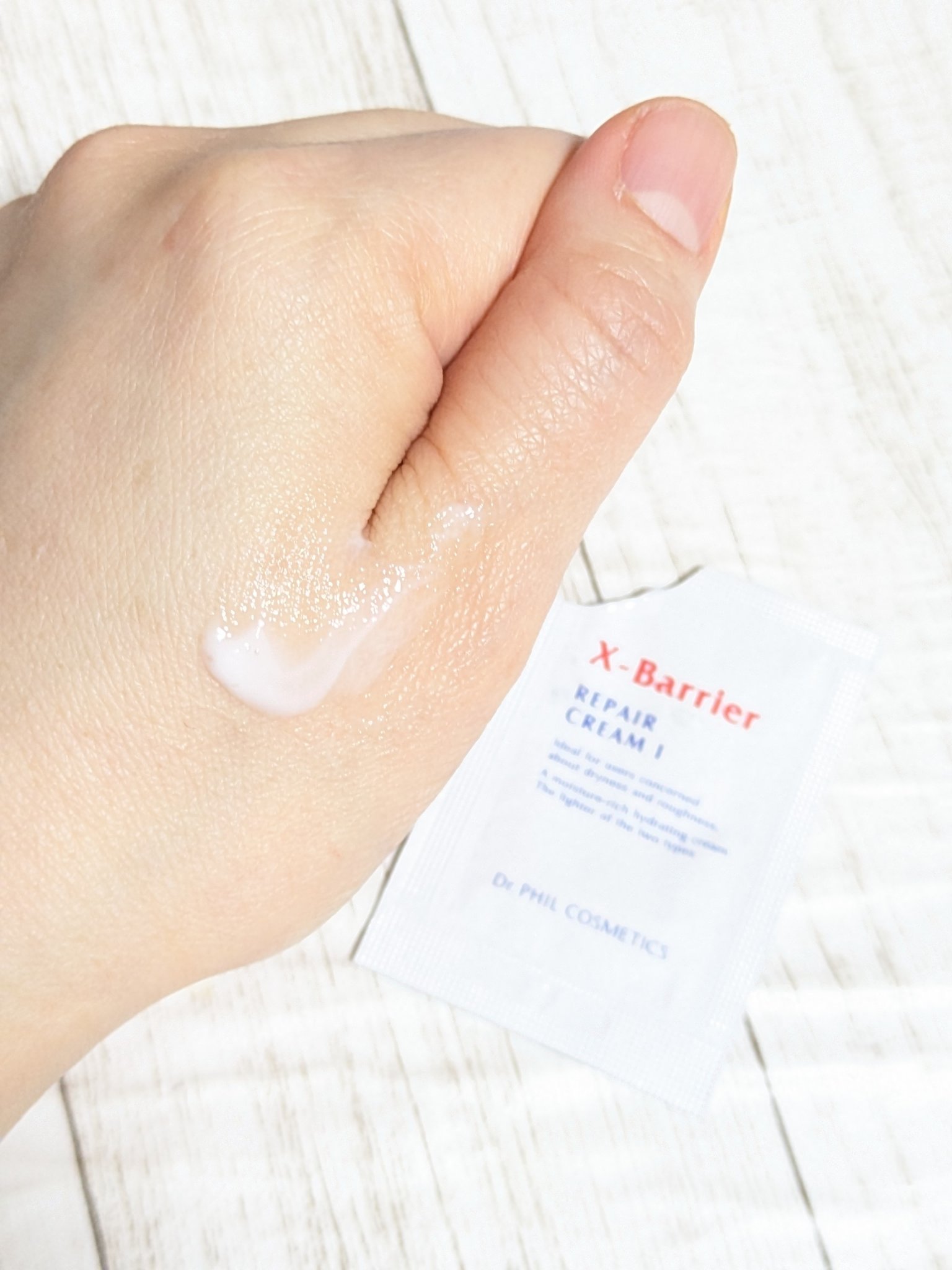 フイルナチュラント エクスバリア リペア クリーム Ⅰ（しっとり）/ドクターフィルコスメティクス/フェイスクリームを使ったクチコミ（2枚目）