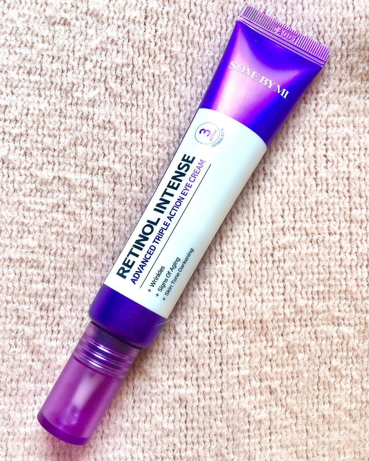 レチノールインテンシブ アドバンスドトリプルアクションアイクリーム/SOME BY MI/アイケア・アイクリームを使ったクチコミ（1枚目）