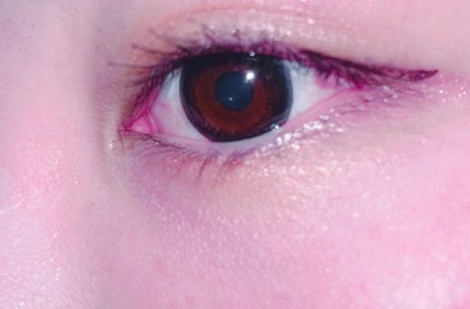 ネオサイトワンデー リングUV/Aire/ワンデー(1DAY)カラコンを使ったクチコミ(2枚目)