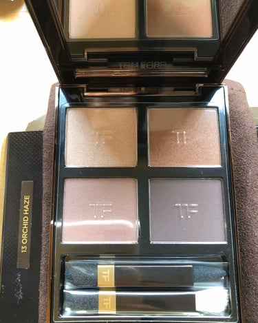 アイ カラー クォード 13 オーキッド ヘイズ/TOM FORD BEAUTY/アイシャドウパレットを使ったクチコミ（3枚目）