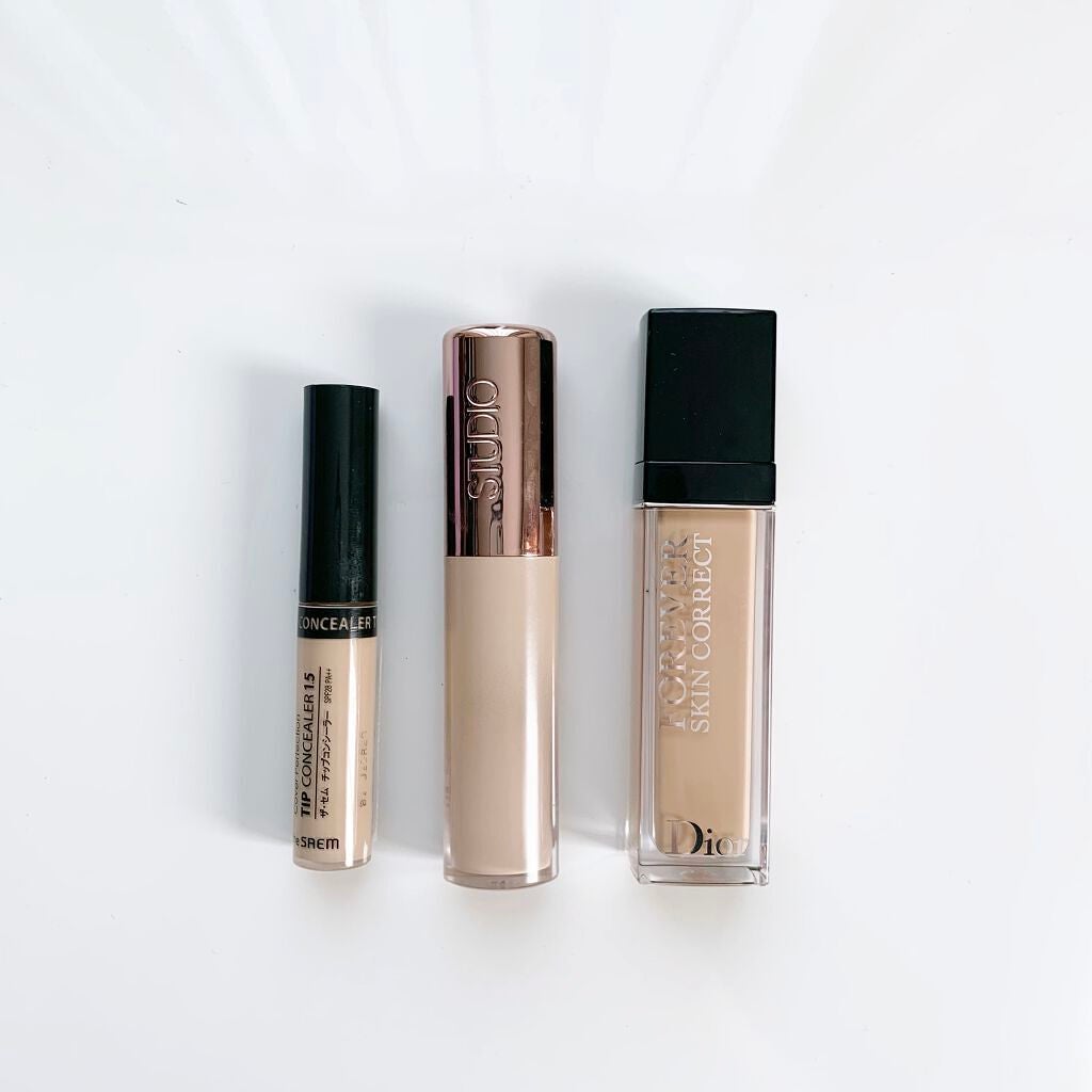 カバーパーフェクション チップコンシーラー/the SAEM/リキッドコンシーラーを使ったクチコミ(2枚目)