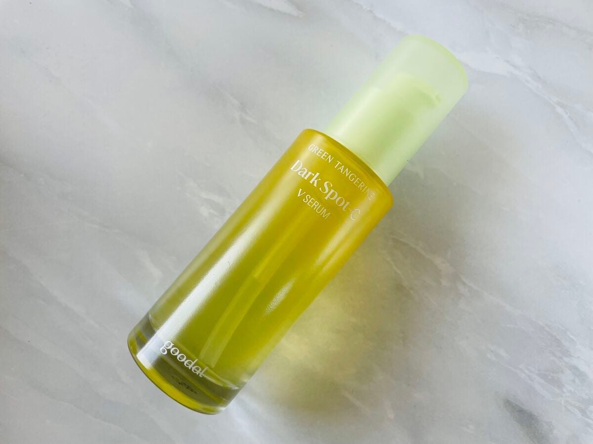 グリーンタンジェリン ビタC ダークスポットケアセラム/goodal/美容液を使ったクチコミ(2枚目)