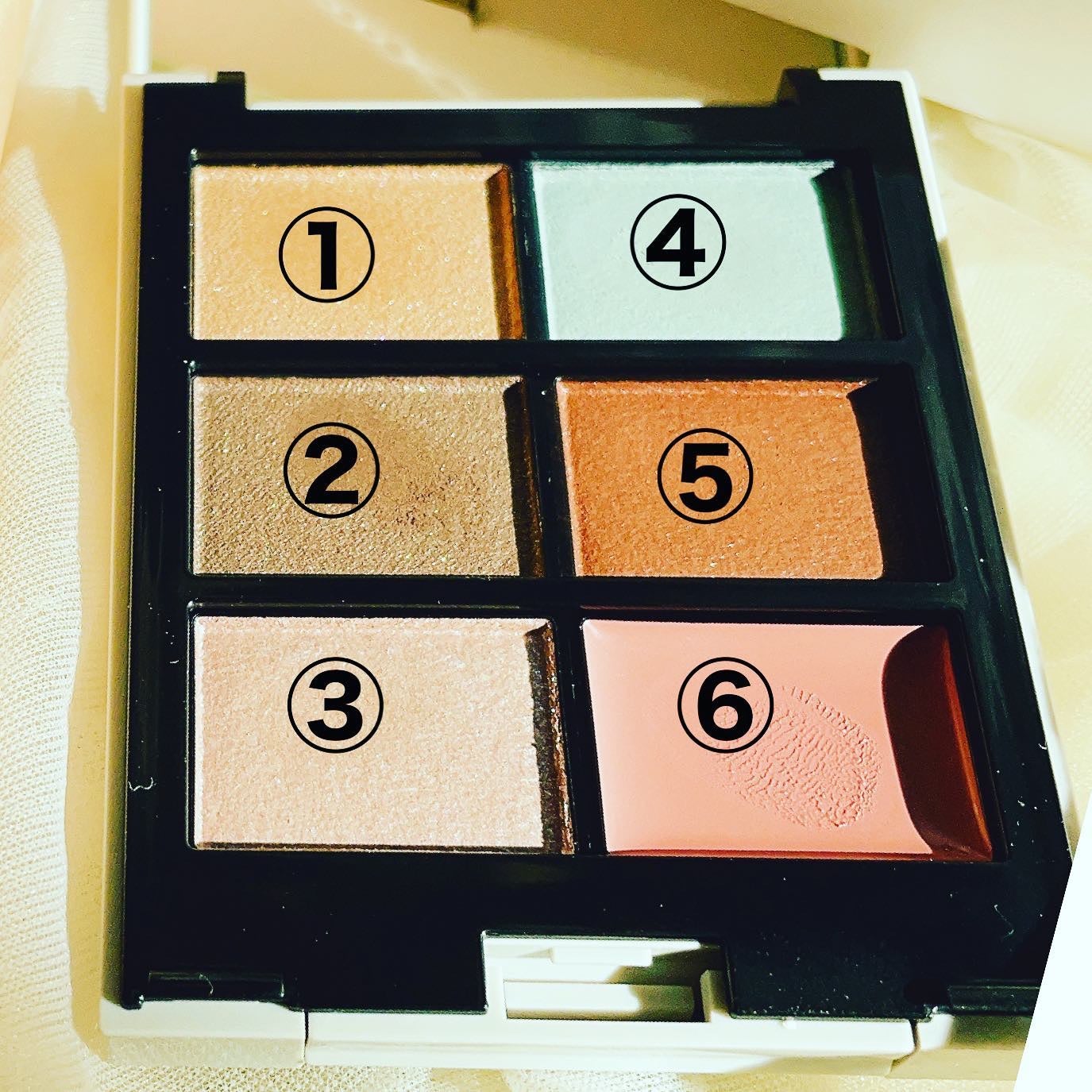 MY MIXED PALETTE 6色カスタムパレット/MN/マルチパレットを使ったクチコミ(4枚目)