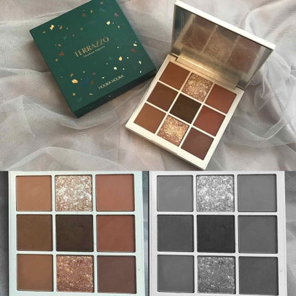 TERRAZZO Shadow palette/HOLIKA HOLIKA/アイシャドウパレットを使ったクチコミ(4枚目)
