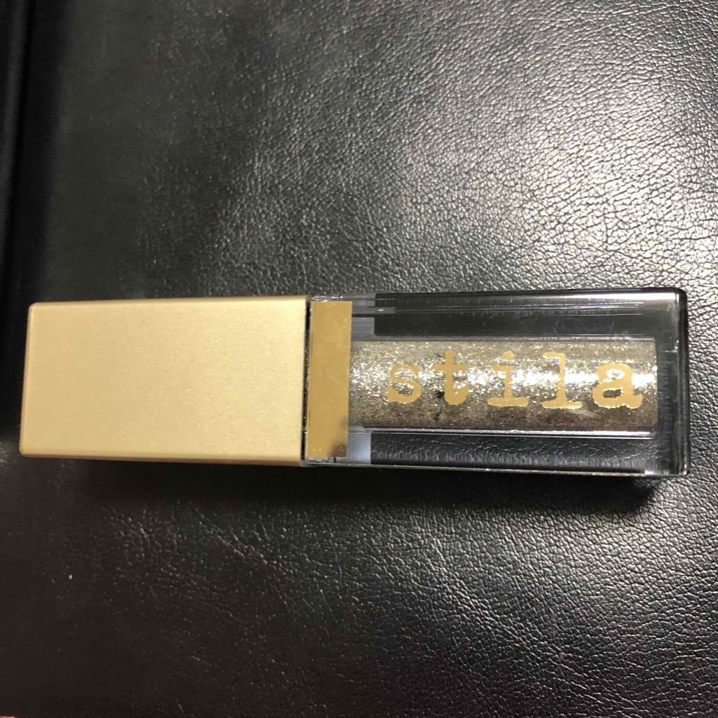 グリッター&グロウ リキッドアイシャドウ/stila/グリッターを使ったクチコミ（1枚目）