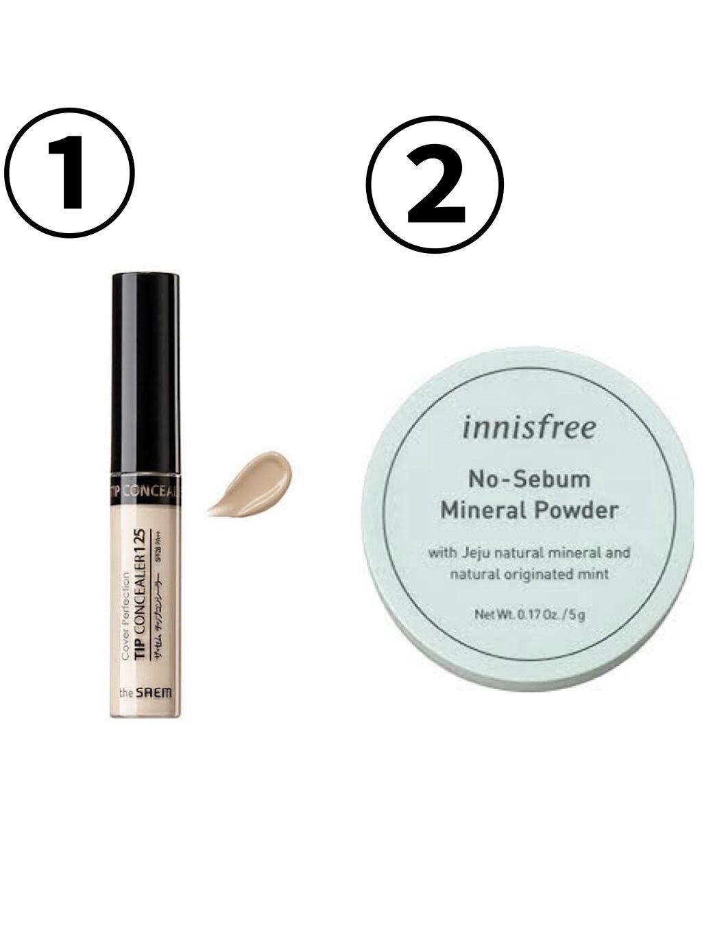 カラーミキシングコンシーラー/キャンメイク/パレットコンシーラーを使ったクチコミ（2枚目）