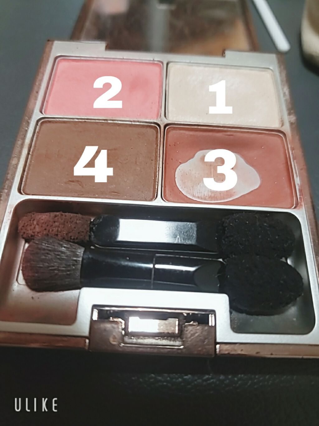 マカロングロウアイズ/LUNASOL/アイシャドウパレットを使ったクチコミ（2枚目）