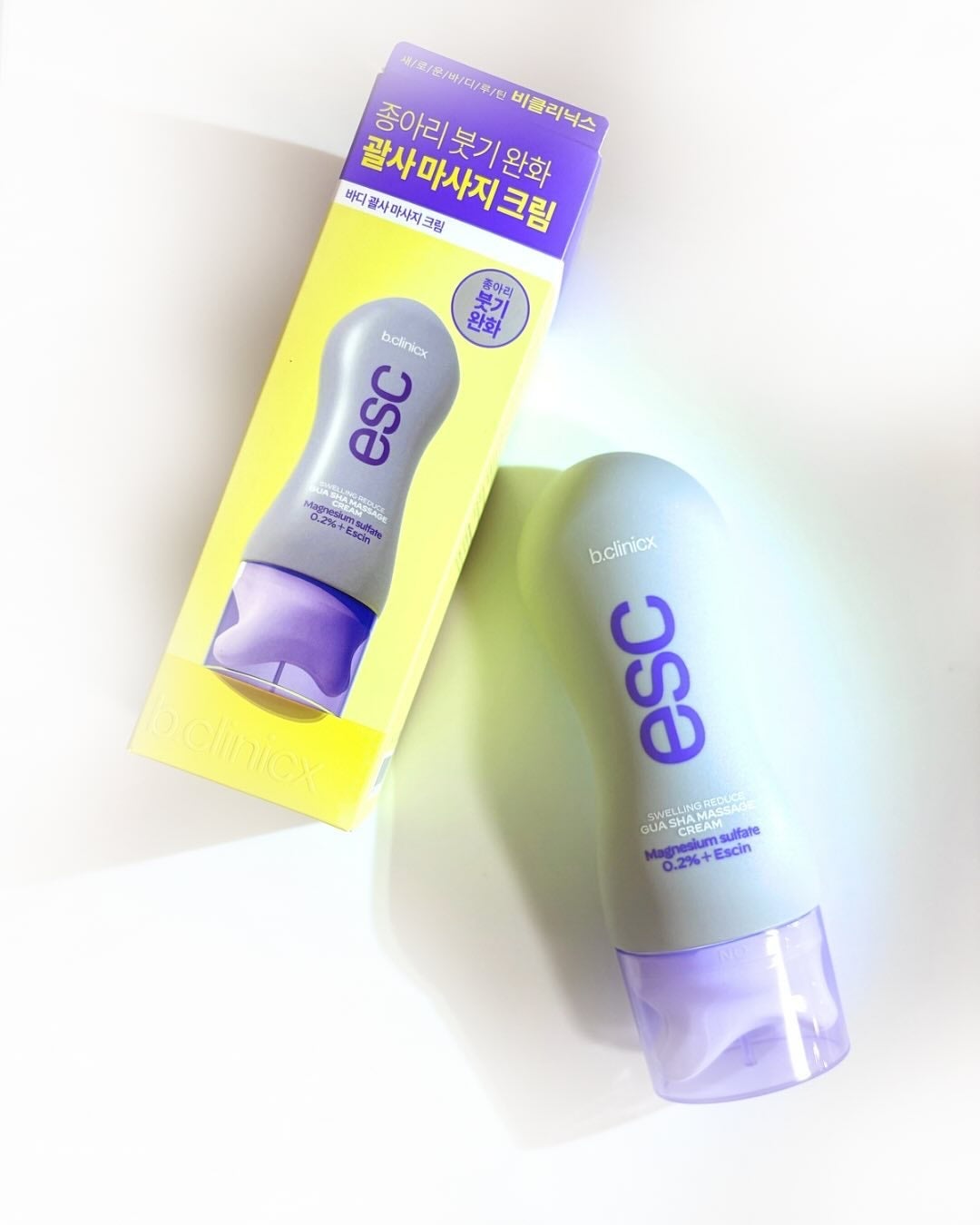 マグネシウムプラスエスシン ボディー かっさ マッサージ クリーム/b.clinicx/ボディクリームを使ったクチコミ(1枚目)