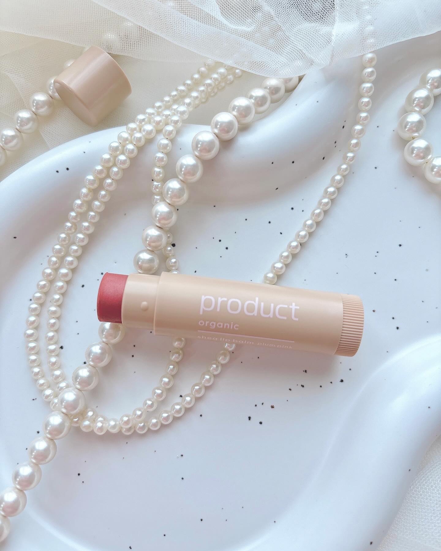 シアリップバーム プラムピンク/ザ・プロダクト/リップバームを使ったクチコミ（3枚目）