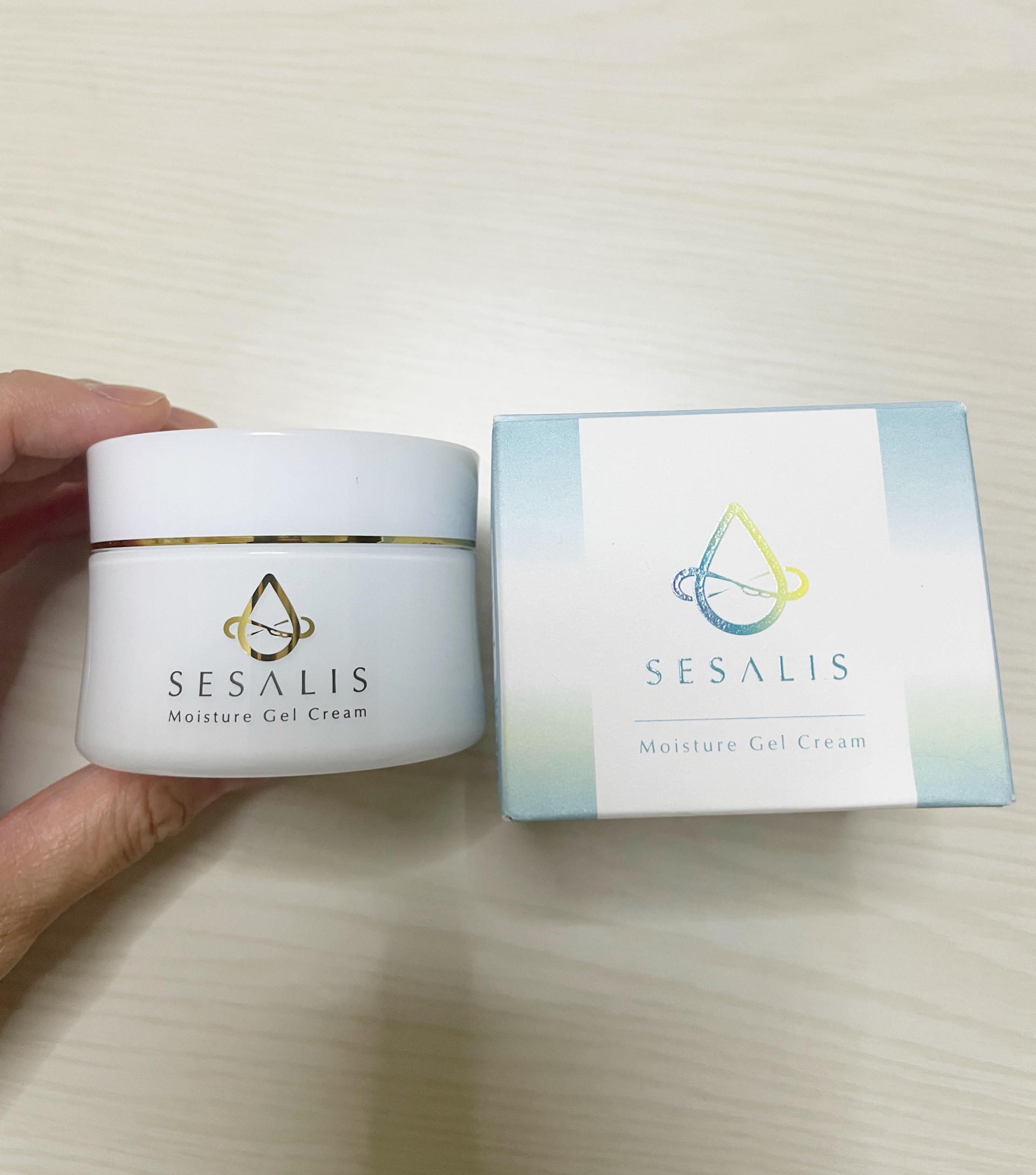 モイスチャージェルクリーム/SESALIS/フェイスクリームを使ったクチコミ（1枚目）