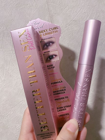 ベター ザン セックス マスカラ ドール ラッシュ/Too Faced/マスカラを使ったクチコミ(1枚目)