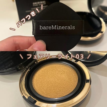 オリジナル ピュア セラム カバーアップ クッション/bareMinerals/クッションファンデーションを使ったクチコミ(3枚目)
