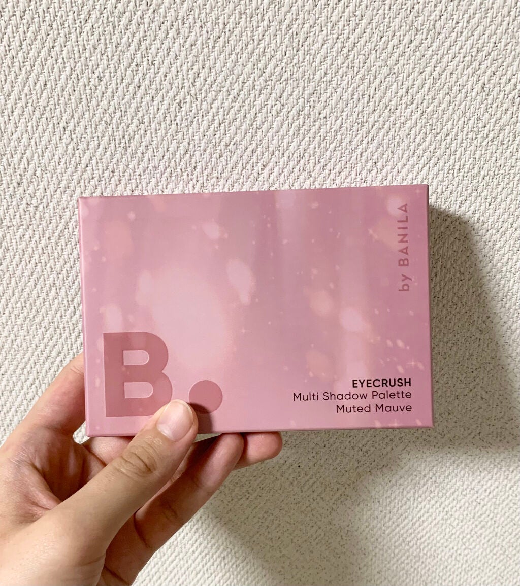 アイクラッシュマルチシャドウパレット/B. by BANILA/アイシャドウパレットを使ったクチコミ(1枚目)