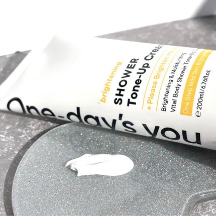 ブライトニングシャワートーンアップクリーム/One-day's you/ボディグッズを使ったクチコミ(4枚目)