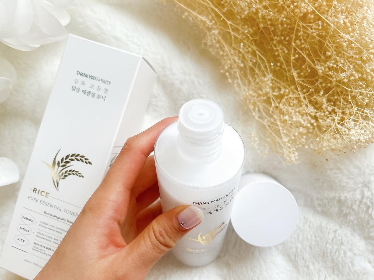 ライス ピュア エッセンシャル トナー/THANK YOU FARMER/化粧水を使ったクチコミ(7枚目)