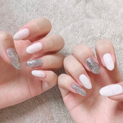 ジェルネイル(ライト対応)/セリア/ジェルネイルを使ったクチコミ(2枚目)