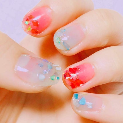 サンリオネイル/DAISO/マニキュアを使ったクチコミ(1枚目)