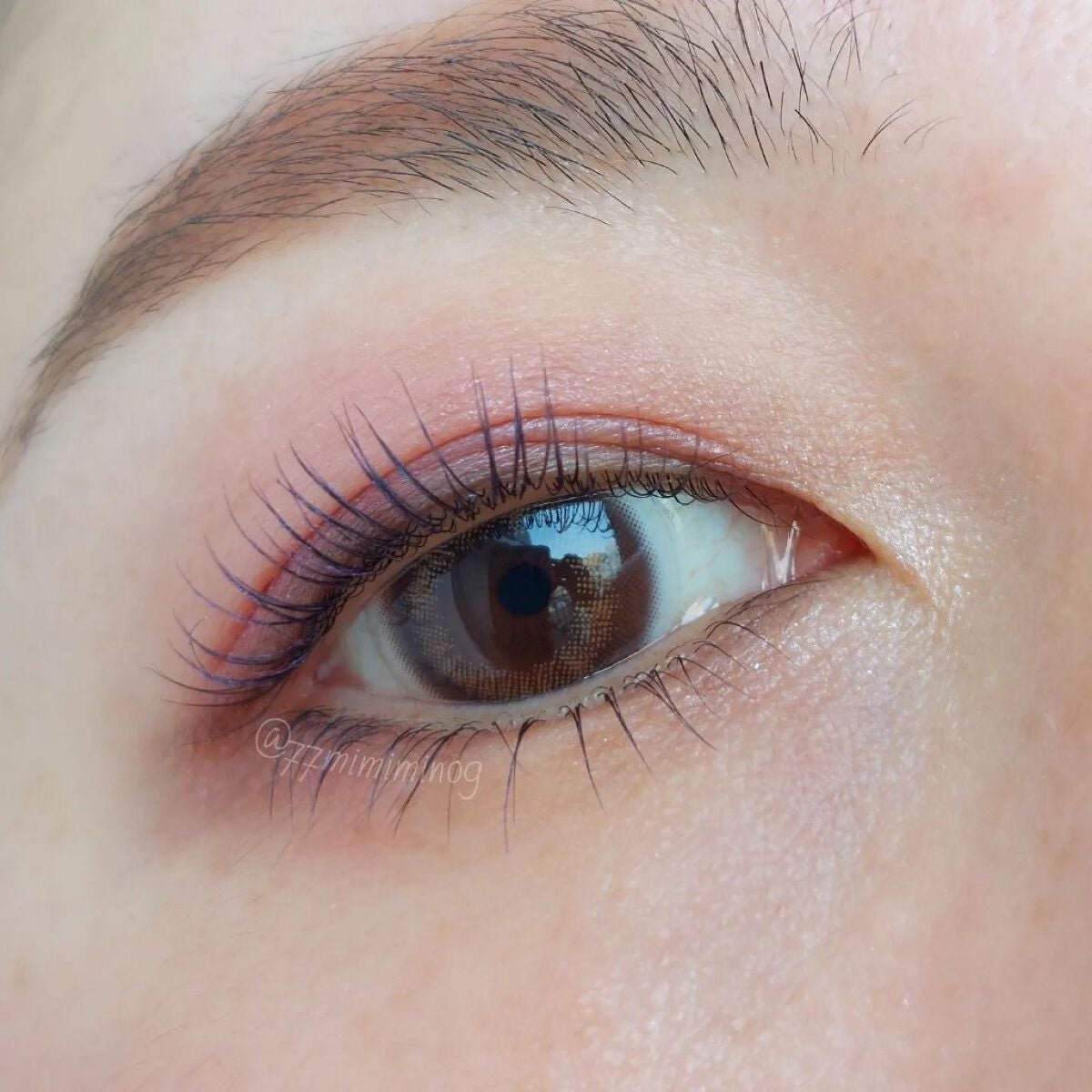 ピエナージュ ミミジェム マンスリー/PienAge/1ヶ月(1MONTH)カラコンを使ったクチコミ(2枚目)