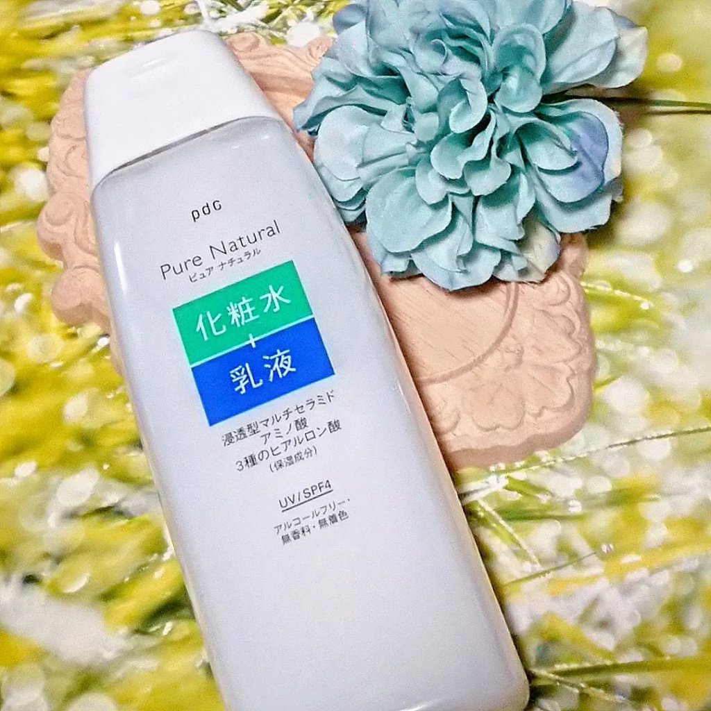 ピュア ナチュラル エッセンスローション ＵＶ 本体210ml/pdc/オールインワン化粧品を使ったクチコミ（1枚目）