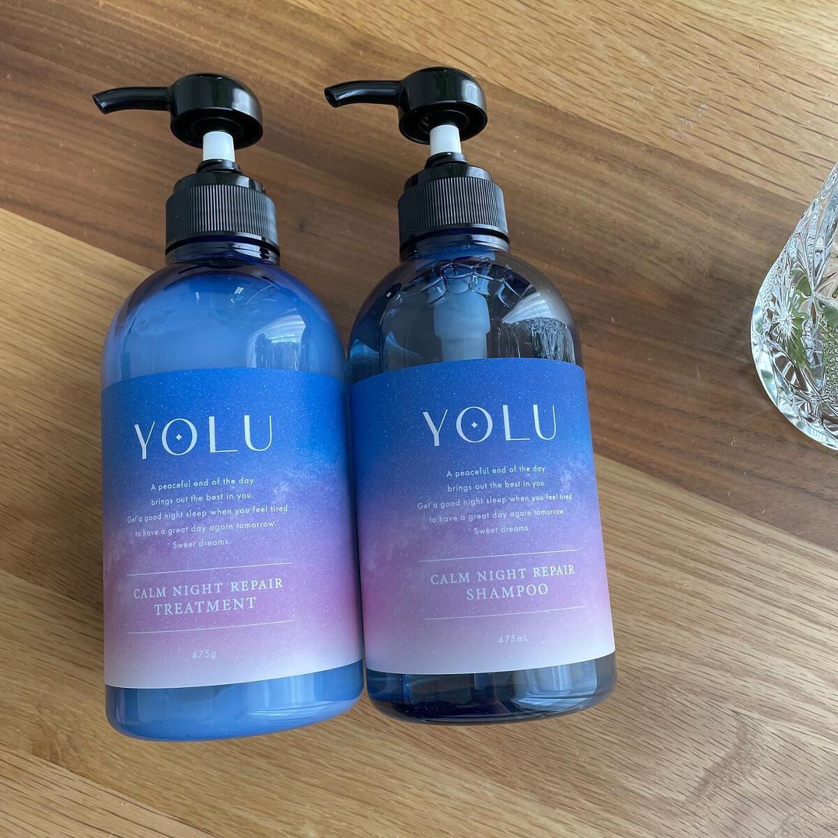 カームナイトリペアシャンプー/トリートメント/YOLU/市販シャンプーを使ったクチコミ(2枚目)